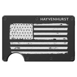 Hayvenhurst Reinvented Design Men's Wallet - Slim, Minimalistic & Seamless, Blocks RFID Scanners, Holds 12 Cards & Has a Money Clip (Patriot)