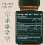 Gaia Herbs Nootropic Focus - Brain & Cognitive Support Supplement to Help Maintain Healthy Concentration* - with Saffron, Lemon Balm & Spearmint - 40 Liquid Phyto-Capsules (Up to 20-Day Supply)