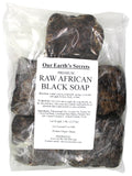 Our Earth's Secrets Premium Natural Raw African Black Soap, 5 lbs