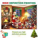 Advent Calendar 2023 Christmas Puzzles for Kids and Adults, 2023 Christmas 24 Days Countdown Calendars Christmas Gifts for Boys Girls,1008 Pieces Christmas Puzzle in 24 Boxes, Santa's Workshop(27.56 x