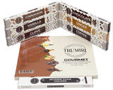 Gourmet Incense Sticks Variety Pack - 120 Insence-Sticks (6 Incents x 20 Insense) - Cinnamon Vanilla Coffee Chocolate - Natural Inscents-Sticks Non Toxic Inciensos + Incense Holder for Fall Christmas