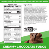 Orgain Organic Nutritional Protein Shake, Creamy Chocolate Fudge - 16g Grass Fed Whey Protein, Meal Replacement, 20 Vitamins & Minerals, Fruits & Vegetables, Gluten Free, Non-GMO, 11 Fl Oz (12 Pack)