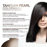 Celeb Luxury Gem Lites Colorwash, Professional Semi-Permanent Hair Color Depositing Shampoo, Brown Tahitian Pearl