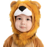 Spooktacular Creations Halloween Baby Lion Costume with Toy Zebra for Infants, Child, Toddler Halloween Dress Up, Safari Themed Party (12-18 months)