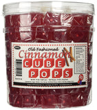 ESPEEZ Old Fashion Cinnamon Cube Pops, 100 count tub