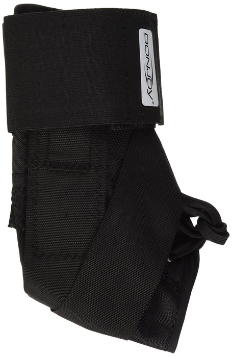 DonJoy Stabilizing Pro Ankle Support Brace, Black, Small (Pack of 1)