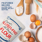 Carol's Gluten Free Flour All Purpose 1 to 1 for Bread Baking, Pizza Dough, Cookie mix, Gluten Free Snacks | a Dairy Free Mix of White Rice/Glutinous Rice Flour, Potato Starch, Tapioca Starch 5 lb bag