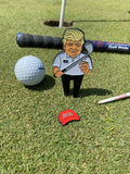 Divine Products llc Funny Donald Trump Divot Tool with Make Golf Great Again Ball Marker Hat and Magnetic Hat Clip