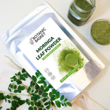 Botanic Basket Moringa Leaf Powder 5 lbs, 5 Pound Moringa Oleifera Leaf Powder Bulk Bag, Moringa Wholesale