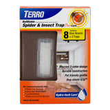 TERRO T3220 Refillable Spider & Insect Trap Attracts Pests With Hydro-tech Lure