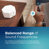 LectroFan High Fidelity White Noise Machine with 20 Unique Non-Looping Fan and White Noise Sounds and Sleep Timer