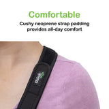 Think Ergo Arm Sling Sport - Lightweight, Breathable, Ergonomically Designed Medical Sling for Broken & Fractured Bones - Adjustable Arm, Shoulder & Rotator Cuff Support (Small/Youth)