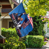 Trump Shooting Flags Trump 2024 Flag 3X5 Feet With 2 Brass Grommets, Durable And Fade Resistant, Suitable For Elections, Porches, Gardens, And Interior Decoration