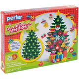 Perler 80-54453 Advent Calendar 3D Christmas Fused Bead Kit for Kids and Adults, Pattern Sizes Vary, Multicolor, 4004pcs