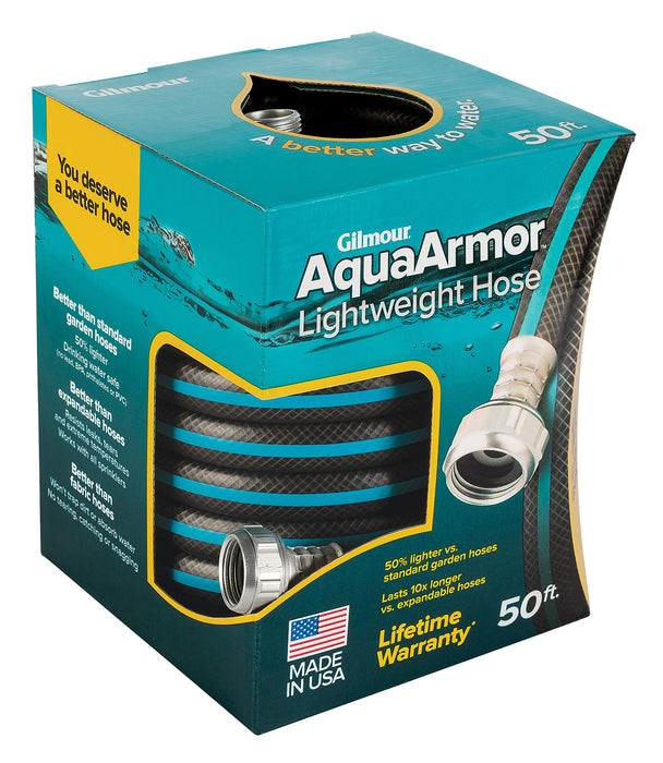 GILMOUR AquaArmor Lightweight Hose 1/2"x 50'