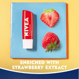 NIVEA Lip Care, Fruit Lip Balm Variety Pack, Tinted Lip Balm, 0.17 Oz, 4 count (Pack of 1)