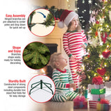 National Tree Company Artificial Full Christmas Tree, Green, Dunhill Fir, Includes Stand, 12 Feet