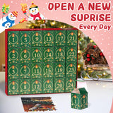 Puzzle Advent Calendar 2024 Christmas Puzzle for Kids Adults - Santa's Workshop 24 Boxes 1008 Pieces Advent Puzzle Countdown to for Boys Girls Christmas Decorations(27.56" x 19.69")