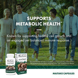 Host Defense Maitake Capsules - Immune & Cellular Health Support Supplement - Dietary Herbal Supplement with Maitake Mushroom & Mushroom Mycelium - 60 Capsules (30 Servings)*