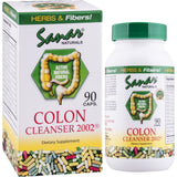 SANAR NATURALS Colon Cleanser - Dietary Fiber, Herbal and Probiotics Blend, Digestive Support, Colon Cleanse Supplement for Women & Men 90 Capsules (2 Pack)