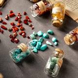 KHOCOEE 48pcs Different Crystals and Healing Stones, Gemstone and Crystals Bottles, Chakra Healing Crystals for Witchcraft, Great Choice for Gift, Collection and Home Decor