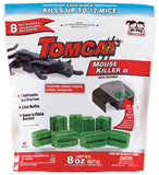 Tomcat Mouse Killer III Tier 3 Refillable Mouse Bait Station, 1 Station with 4 Baits (Box)