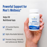 Nordic Naturals Men’s Multivitamin Extra Strength - Bone, Energy, & Blood-Vessel Support - Immunity Supplement - 20 Essential Nutrients - 60 Tablets - 30 Servings