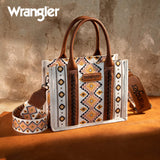 Wrangler Purse for Women Boho Aztec Tote Bag Hobo Shoulder Top Handle Handbags with Wide Guitar Strap christmas gift fall collection XY7 WG2202-8120SCF