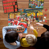 Advent Calendar Puzzle - Christmas Dogs and Cats 1008 Pieces Puzzles for Adults and Kids 24 Days Christmas Countdown Calendar, Advent Calendar 2024 Christmas Decorations Gifts for Boys Girls