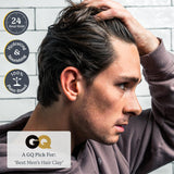 Highland Glacial Hair Clay Pomade - Award winning hair styling clay for men and women made with 100% all natural and organic ingredients that promote hair and scalp health. Low shine, Medium Hold.