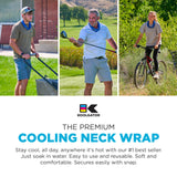 KOOLGATOR Evaporative Cooling Neck Wrap - Keep Cool in The Heat, Summer Cooling Accessories, Long Lasting, Reusable & Breathable, Available in 1, 3, or 5 Pack (for Her - 3 Pack)