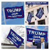 Ouraqto Trump 2024 Kit - Donald Trump Merchandise|Trump 2024 Hat|MAGA Hats|Trump 2024 Flag 3x5 Outdoor|Trump Merch Gifts