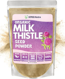 XPRS Nutra Organic Milk Thistle Seed Powder - Premium Milk Thistle Powder Rich in Silymarin and Antioxidants - Milk Thistle Seeds Support Liver Health - Vegan Friendly Milk Thistle Organic (16 Ounce)