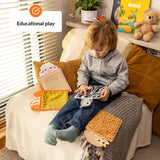 ODOXIA Sensory Mats for Autistic Children | Sensory Tiles for Kids | Sensory Wall Panel | Sensory Mats (Animals) | Sensory Toys | Sensory Room Equipment | Sensory Disorder Toys for Tactile Play