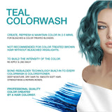 Celeb Luxury Viral Colorwash, Professional Semi-Permanent Hair Color Depositing Shampoo, Teal