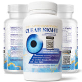 CLEAR SIGHT Eye Floater Supplement, Bromelain, Ficin, Papain Enzyme Formula, 3 months supply