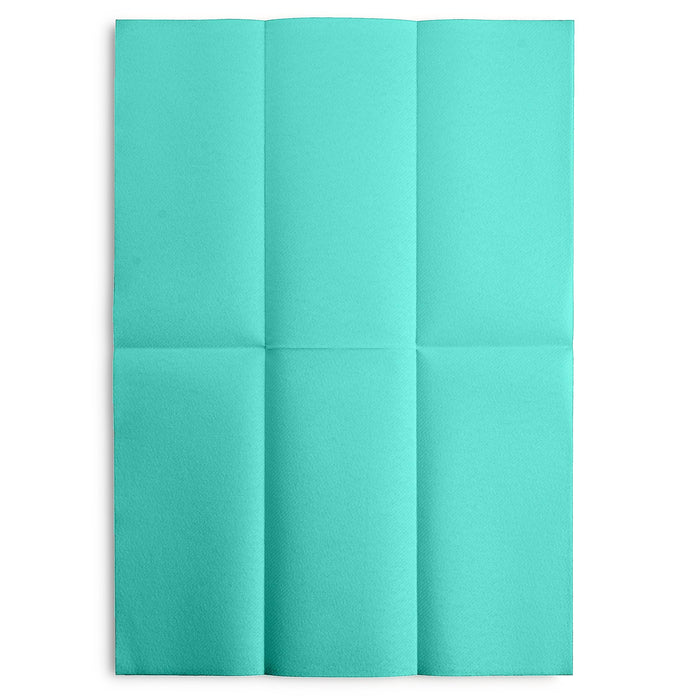 Linen-Feel Bright Green Paper Napkins - Decortive Cloth-Like Disposable Dinner Napkins - Soft And Absorbent. For Kitchen, Party, Wedding, Bathroom Or Any Occasion. (Pack of 100)