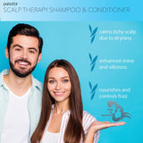 PURA D'OR Scalp Therapy Shampoo & Healing Conditioner Set(16 fl oz x 2) For Dry, Itchy Scalp - Hydrates & Nourishes Hair with Tea Tree,Argan Oil & Biotin, All Hair Types, Men Women(Packaging May Vary)