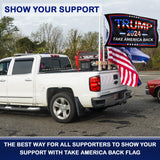 Trump 2024 Flag 3x5 Ft - 3 Ply Trump Flag 2024 Double Sided - Take America Back Flag - Bright Vivid Colors Donald Trump Flags 3x5 Outdoor - Indoor Outdoor Trump Banner - Trump Merchandise 2024