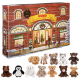 GUND 12-Day Surprise Plush Advent Calendar, Holiday Gift for Ages 3 and Up, 18”