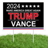 NiUB5 Trump Vance Yard Sign 2024 - Trump Yard Signs, Make America Great Again Signs