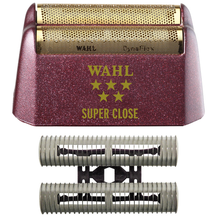 Wahl Professional 5 Star Series Shaver Shaper Replacement Foil & Cutter Bar Assembly, Super Close, Gold