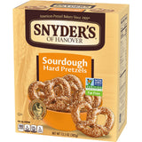 Snyder's of Hanover Pretzels, Sourdough Hard Pretzels, 13.5 Oz Box (Pack of 12)