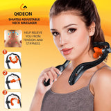 Gideon™ Neck and Shoulder Therapeutic Self-Massage Tool Adjustable Four Knobs Trigger Point