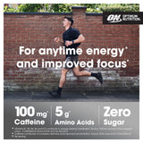 Optimum Nutrition Amino Energy Drink Mix - Lemon Lime Flavor, 30 Servings