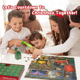 Puzzle Advent Calendar 2024 Christmas Jigsaw Puzzles - Festive Fireplace 1008 Pieces Jigsaw Puzzle 24 Days Christmas Countdown Advent Calendar Puzzle for Adults and Kids Countdown to Christmas Puzzles Gift