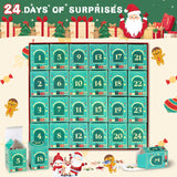 Alagoo Advent Calendar 2024 Jigsaw Puzzles - Christmas Shop Advent Calendar Puzzle, 1008 Pieces 24 Days Countdown to Christmas Gifts, Christmas Decor Family Gifts Christmas Puzzles for Kids Adult