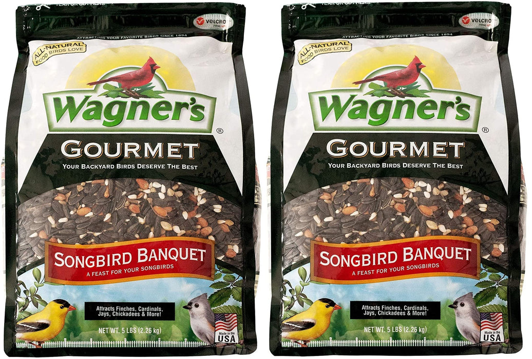 Wagner's 22042 Songbird Banquet Wild Bird Food, 5-Pound Bag, (Pack of 2)