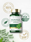 CARLYLE Moringa Oleifera Complete Green Superfood 6000mg 180 Capsules