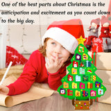 Christmas Countdown - Magnetic Count Down to Xmas Advent Calendar Toys for Kids Holiday Decorations(Assembly Needed)